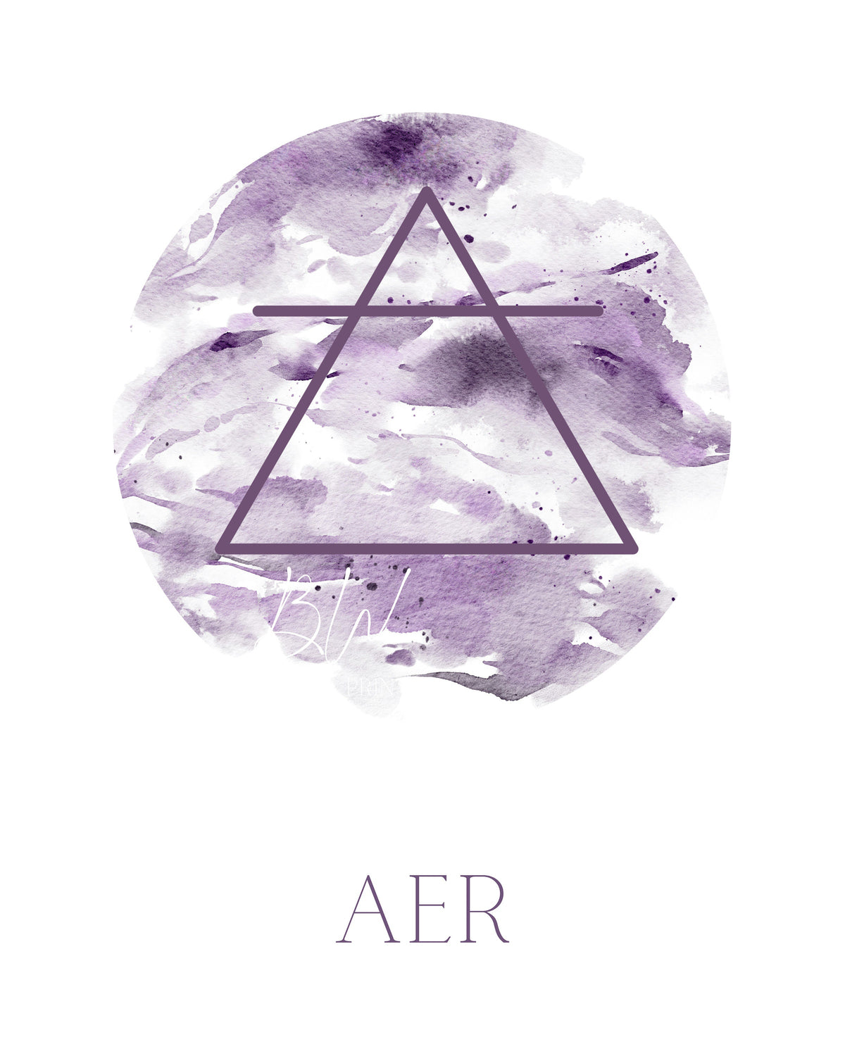 Zodiac Academy Elements Digital Art Print | Officially Licensed