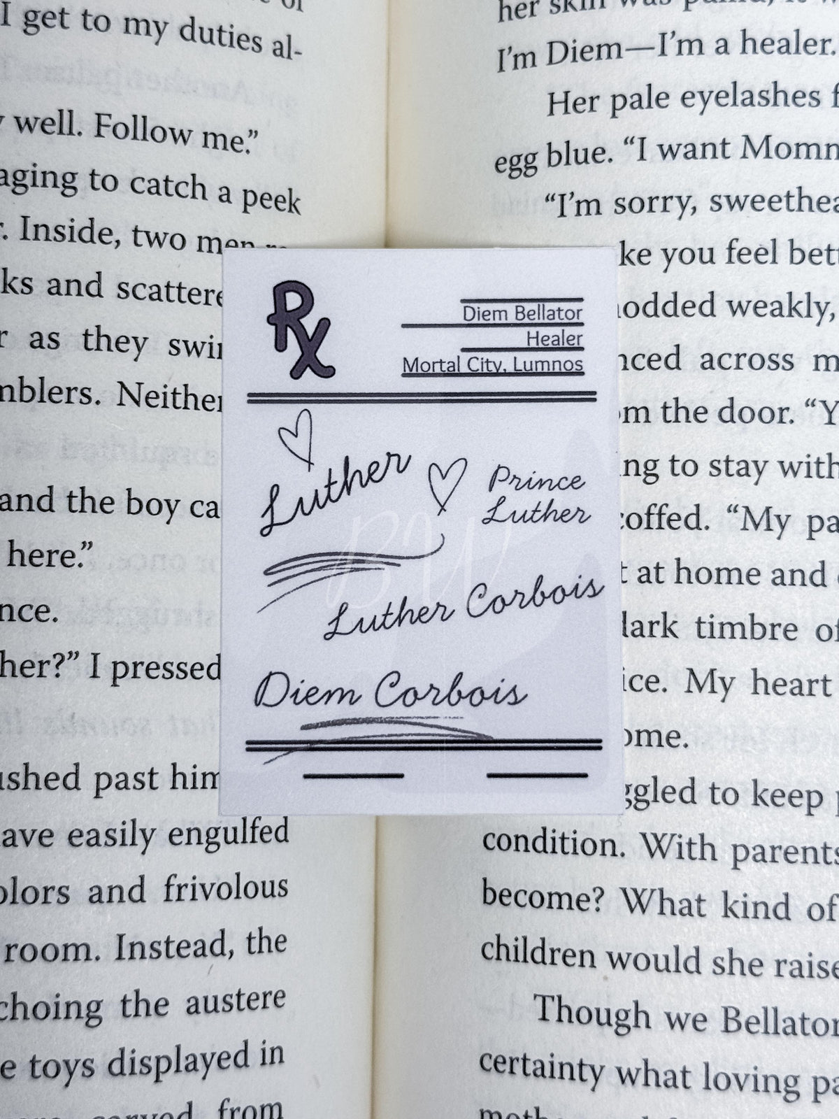 Diem + Luther Corbois Sticker | Kindred's Curse | Officially Licensed Penn Cole | Spark of the Everflame