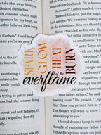 Spark Glow Heat Burn Sticker | Kindred's Curse Saga | Officially Licensed Penn Cole | Everflame