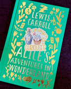 Curiouser Vinyl Sticker | Alice in Wonderland, Bookish Gift