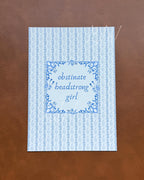 Obstinate Headstrong Girl | Pride and Prejudice Art Print | Jane Austen Print