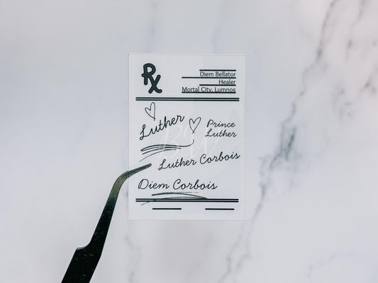 Diem + Luther Corbois Sticker | Kindred's Curse | Officially Licensed Penn Cole | Spark of the Everflame