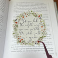The Whole World Is A Garden | Secret Garden Sticker | Frances Hodgson Burnett Sticker | Book Sticker | Kindle Sticker