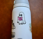 Bury Me With A Book Ghost Sticker | Waterproof Reading Decal
