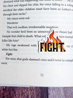 Fight Sticker | Kindred's Curse Saga | Officially Licensed Penn Cole | Everflame