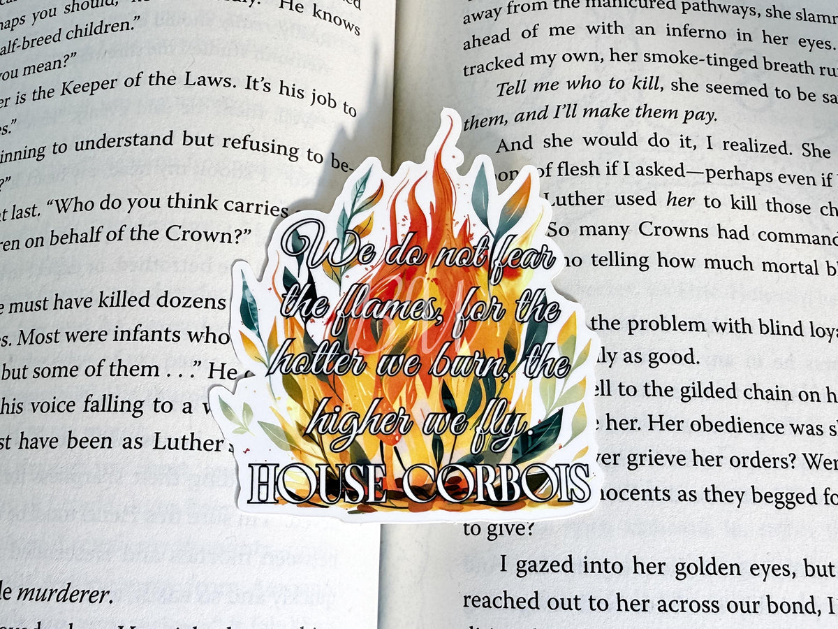 House Corbois Sticker | Kindred's Curse Saga | Officially Licensed Penn Cole| Spark of the Everflame