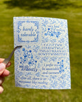 Pride and Prejudice Sticker Sheet | Jane Austen | Barely Tolerable | Most Ardently | Book Sticker | Kindle Sticker