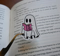 Bury Me With A Book Ghost Sticker | Waterproof Reading Decal