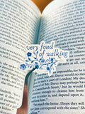 Very Fond of Walking | Pride and Prejudice Sticker | Jane Austen Sticker | Book Sticker | Kindle Sticker