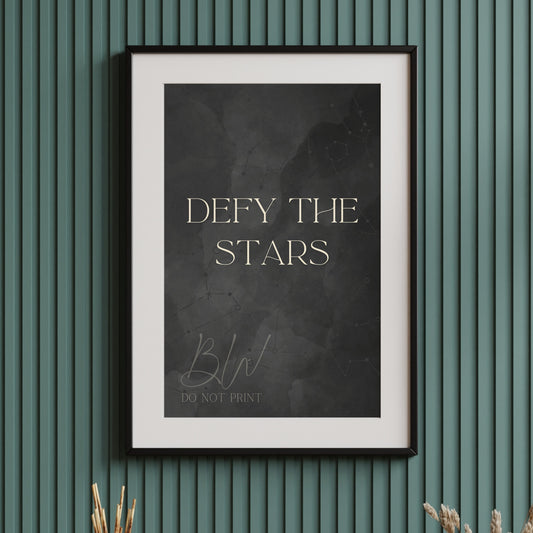 Zodiac Academy Defy the Stars Digital Art Print | Zodiac Circle | Officially Licensed