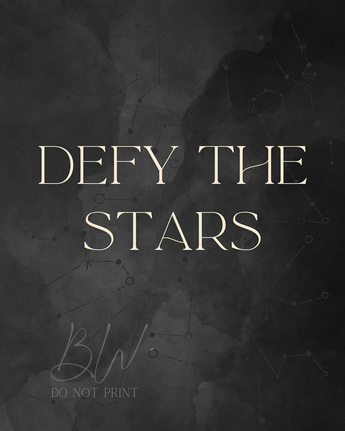 Zodiac Academy Defy the Stars Digital Art Print | Zodiac Circle | Officially Licensed