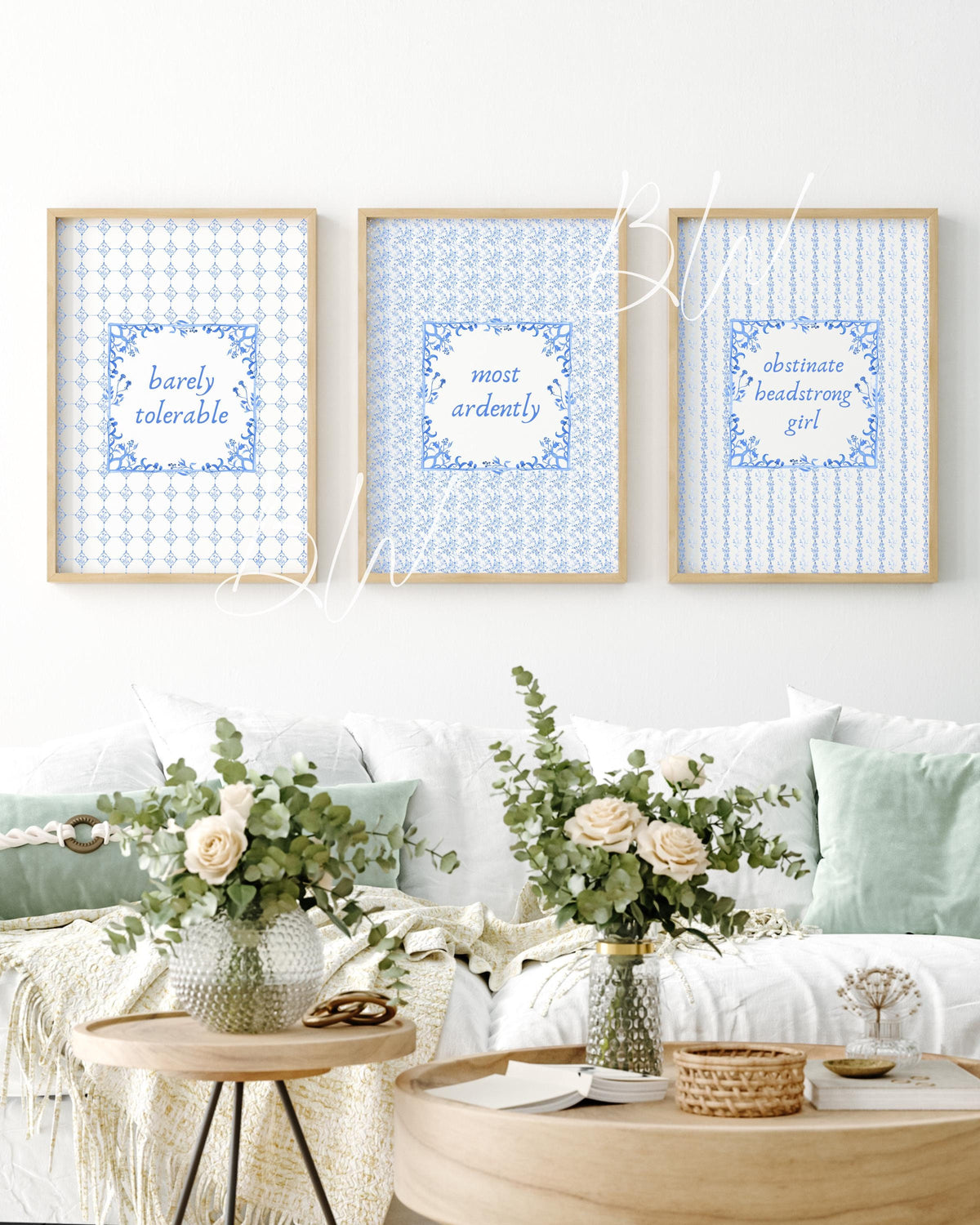 Pride and Prejudice Art Prints | Jane Austen Quotes (Digital Download)