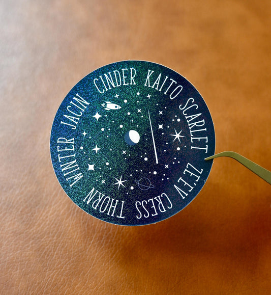 Lunar Chronicles Sticker | Character Sticker