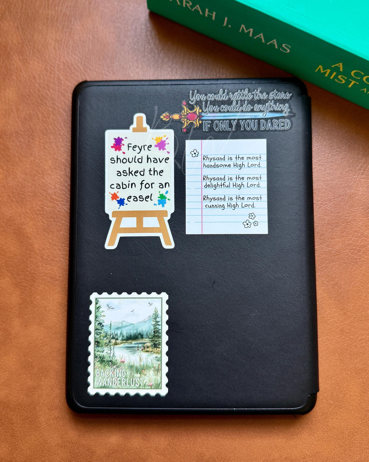 LAST CHANCE Feyre Cabin Sticker | ACOTAR | Officially Licensed Sarah J Maas | Book Kindle