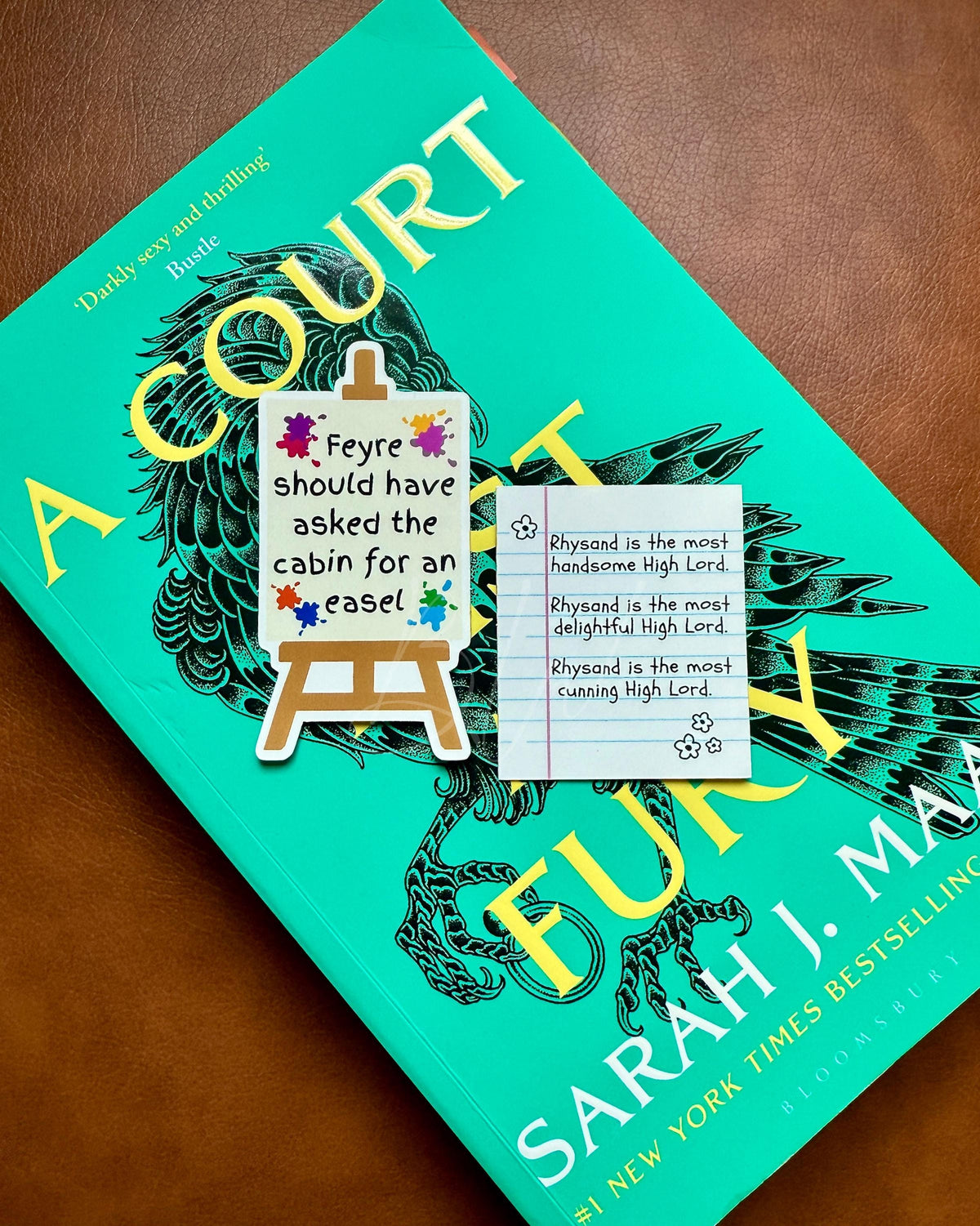 LAST CHANCE Feyre Cabin Sticker | ACOTAR | Officially Licensed Sarah J Maas | Book Kindle