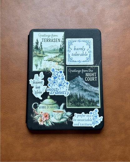 Haunt Me Then | Wuthering Heights Sticker | Emily Bronte Vinyl Sticker | Classic Literature Gift | Bookish