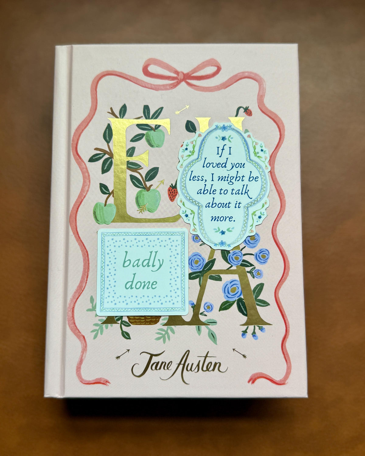 Badly Done | Jane Austen's Emma Sticker | Bookish Sticker