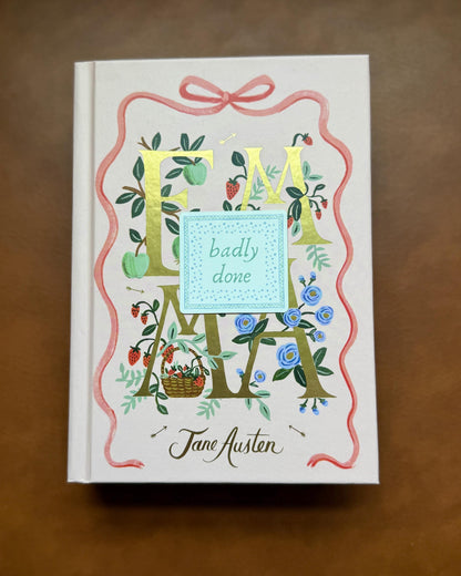 Badly Done | Jane Austen's Emma Sticker | Bookish Sticker