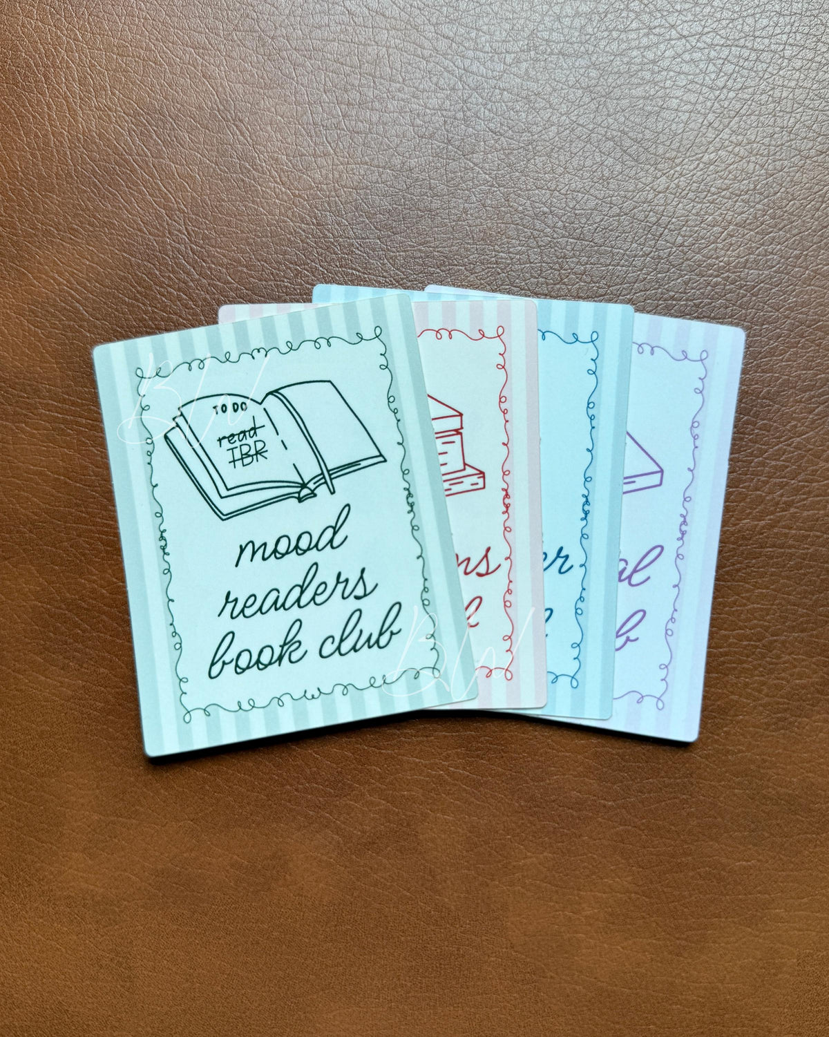 Mood Reader Book Club Sticker | Funny Bookish Vinyl Sticker for Readers | Reader Sticker for Planners, Laptops, Kindles, Water Bottles