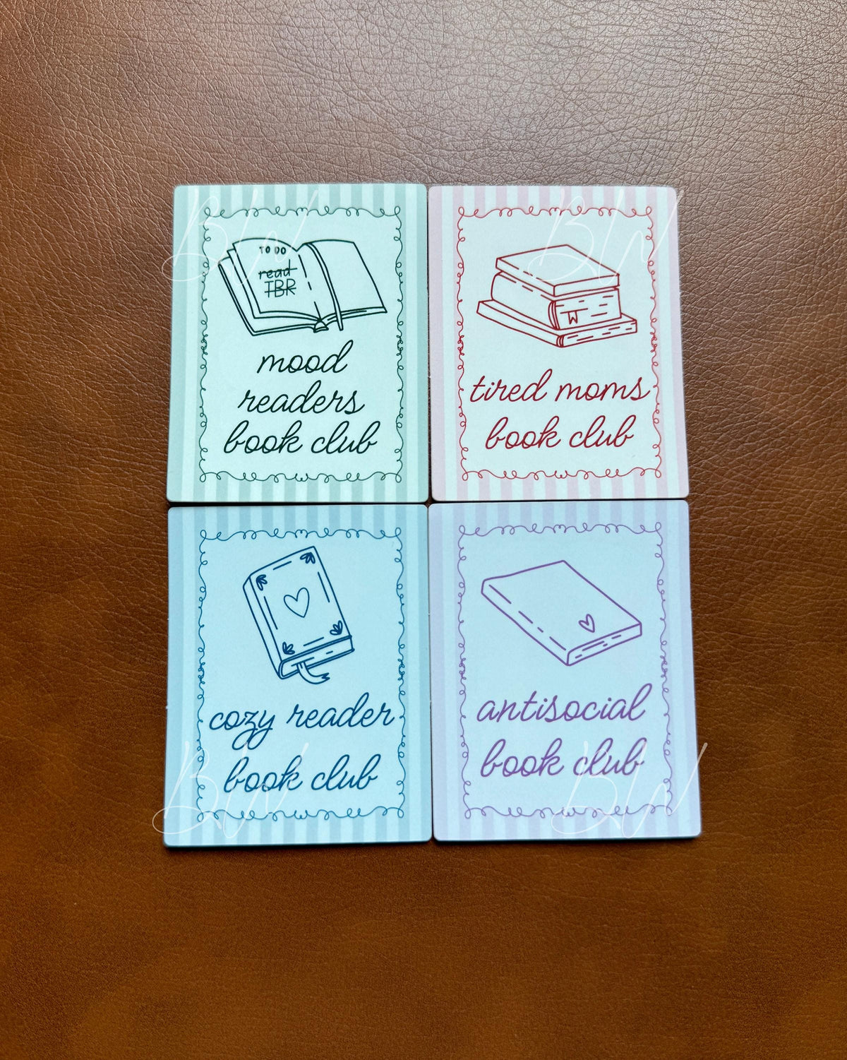 Mood Reader Book Club Sticker | Funny Bookish Vinyl Sticker for Readers | Reader Sticker for Planners, Laptops, Kindles, Water Bottles