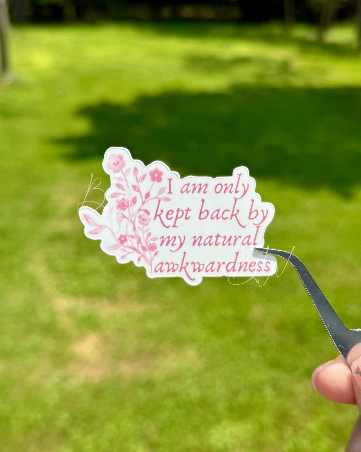 Awkwardness | Sense and Sensibility Jane Austen Sticker | Book Kindle Laptop Planner Sticker | Bookish Vinyl Sticker | Classic Lit Gift