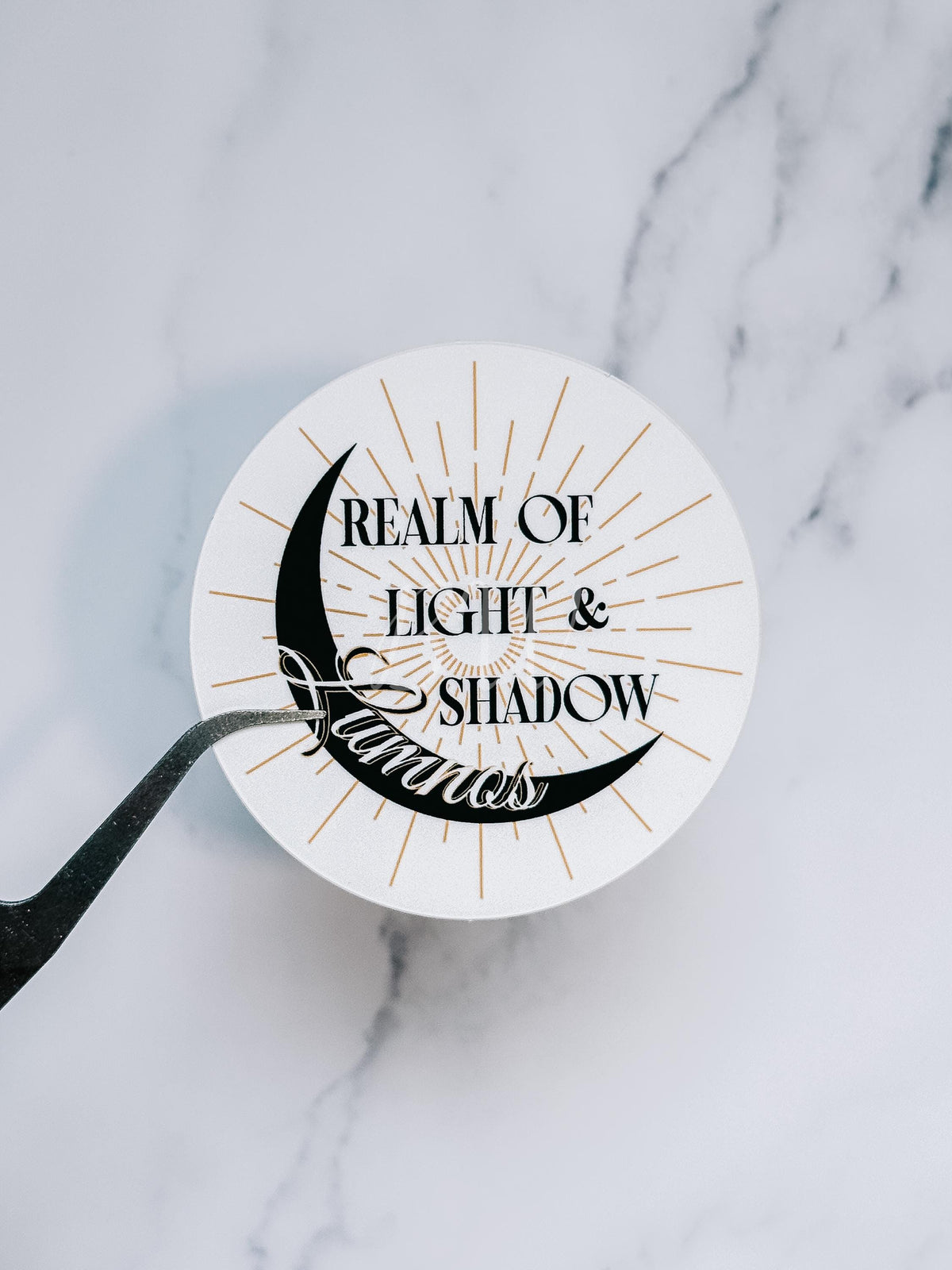 Lumnos Sticker | Kindred's Curse Saga | Officially Licensed Penn Cole Sticker | Spark of the Everflame | Fantasy Book Sticker