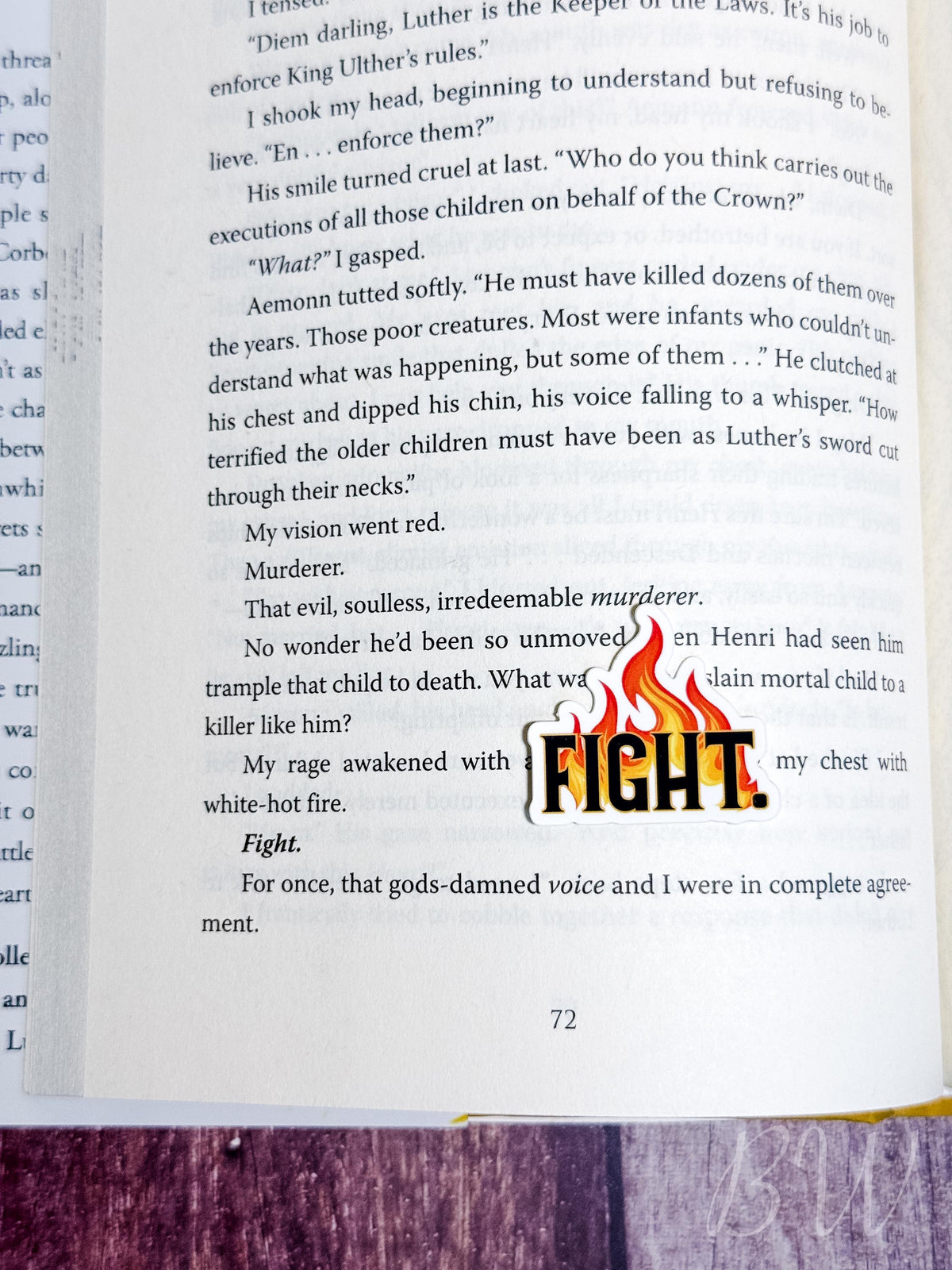Fight Sticker | Kindred's Curse Saga | Officially Licensed Penn Cole | Everflame