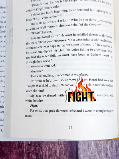 Fight Sticker | Kindred's Curse Saga | Officially Licensed Penn Cole | Everflame
