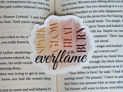 Spark Glow Heat Burn Sticker | Kindred's Curse Saga | Officially Licensed Penn Cole | Everflame