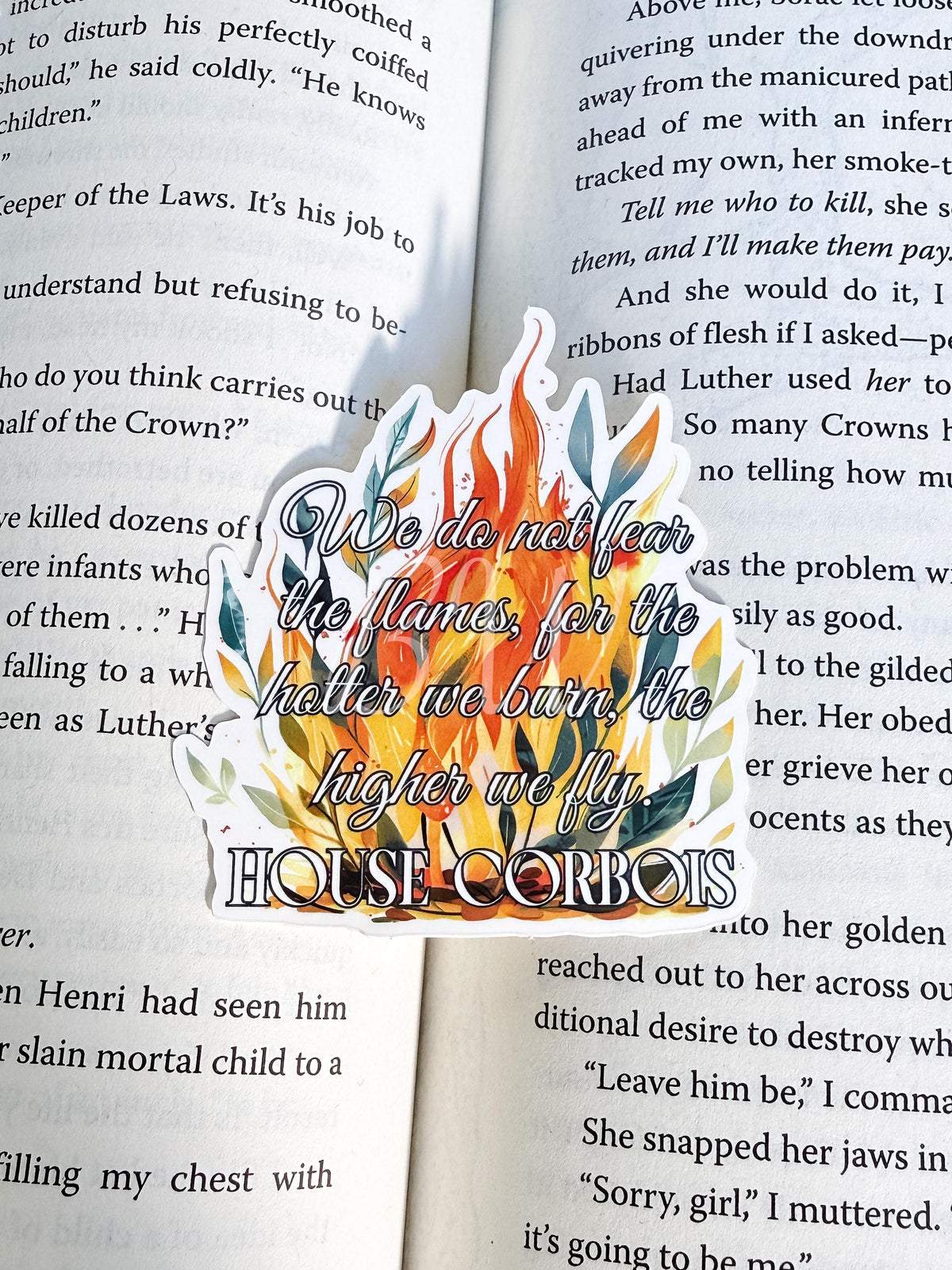 House Corbois Sticker | Kindred's Curse Saga | Officially Licensed Penn Cole| Spark of the Everflame