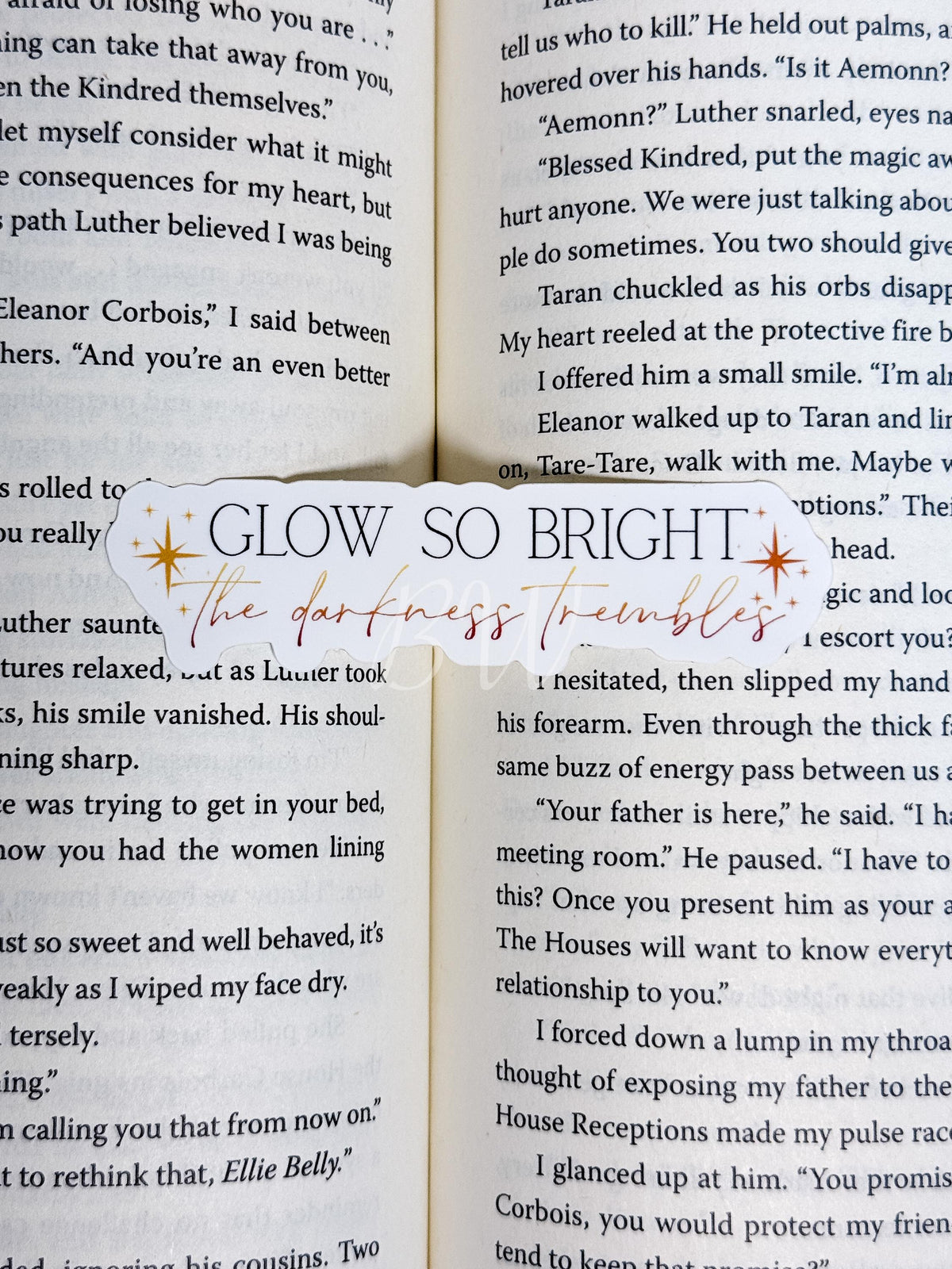 Glow So Bright Sticker | Kindred's Curse Saga | Officially Licensed Penn Cole | Everflame
