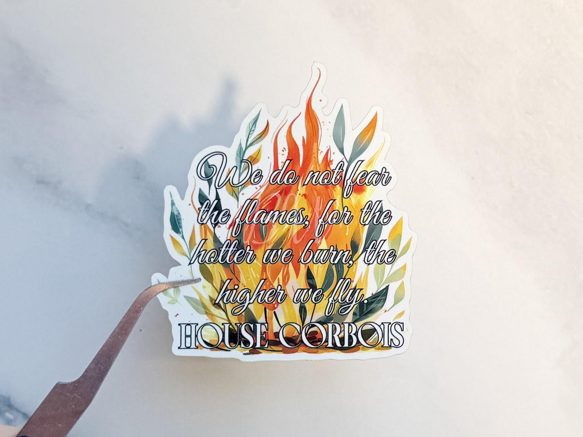 House Corbois Sticker | Kindred's Curse Saga | Officially Licensed Penn Cole| Spark of the Everflame