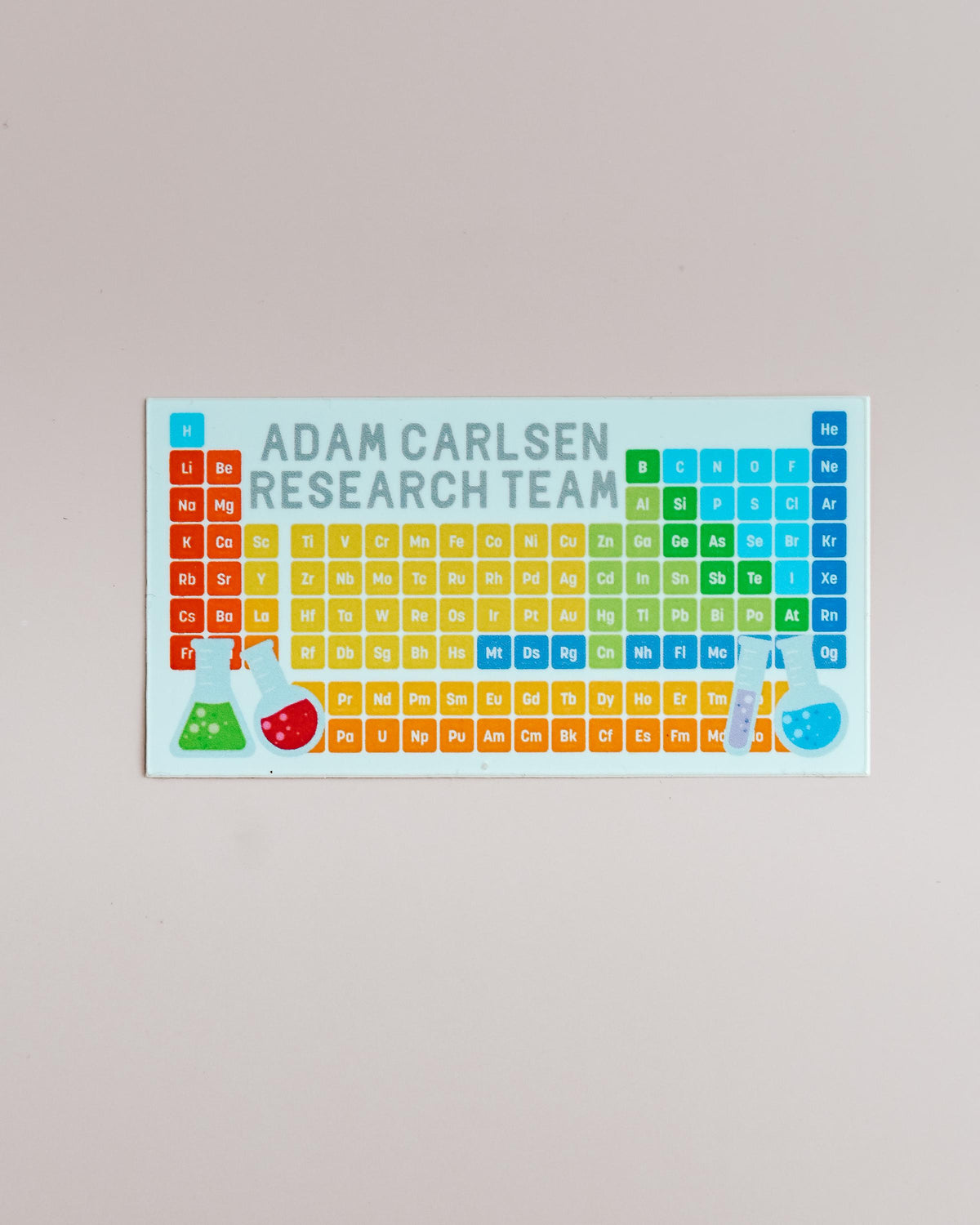 Adam Carlsen Research Team | Love Hypothesis Sticker | Officially Licensed Ali Hazelwood Sticker