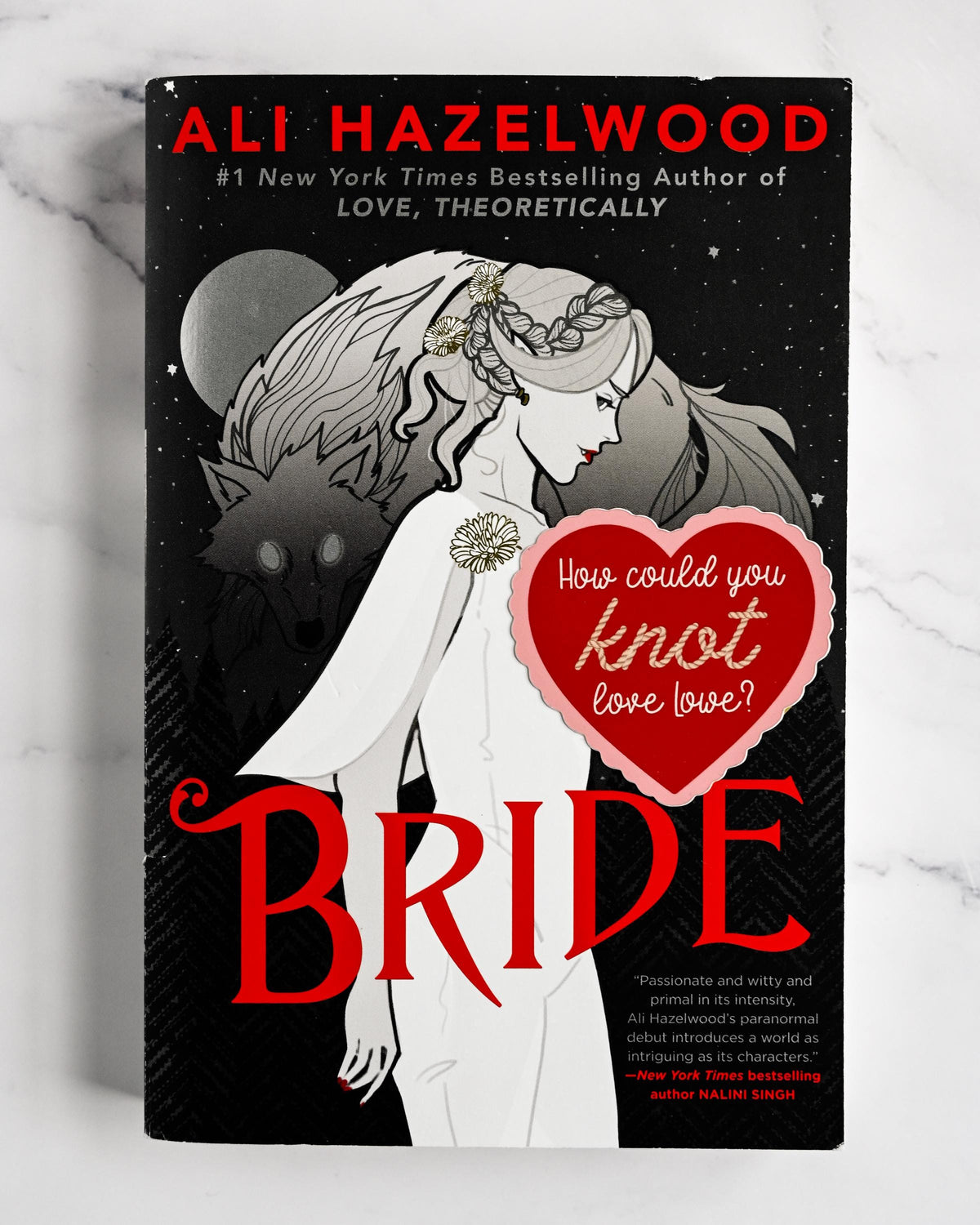 How Could You Knot Love Lowe | Bride Sticker | Officially Licensed Ali Hazelwood Sticker