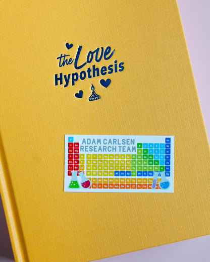 Adam Carlsen Research Team | Love Hypothesis Sticker | Officially Licensed Ali Hazelwood Sticker