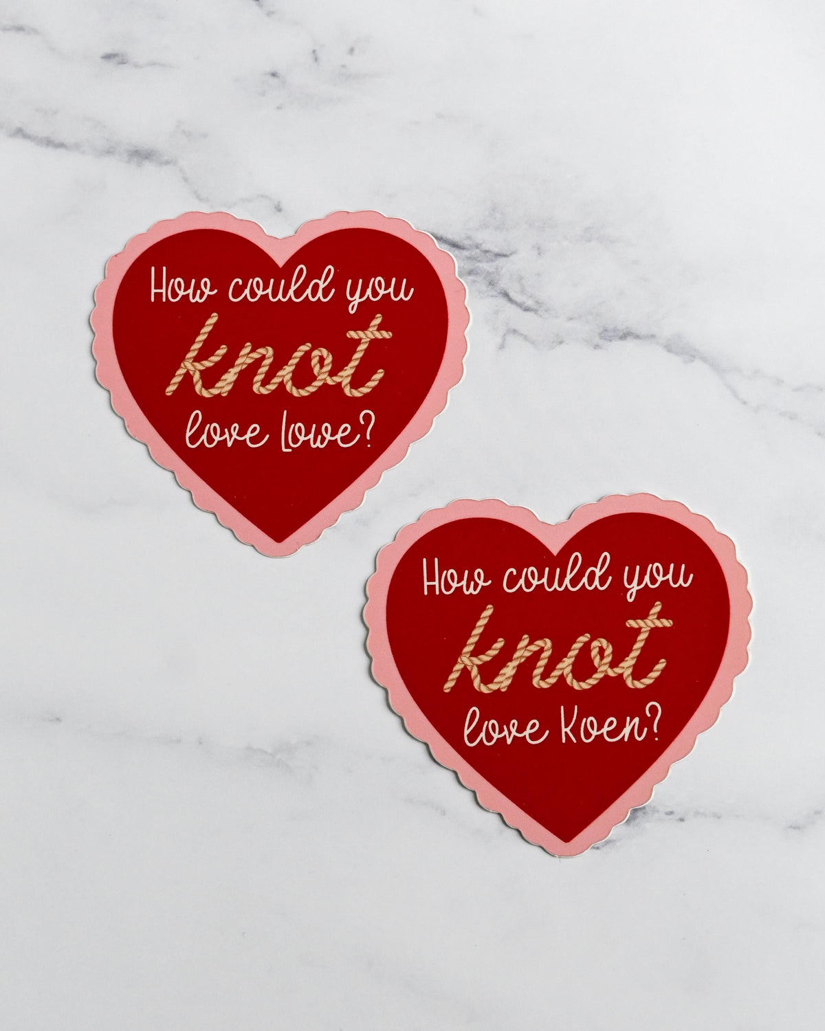 How Could You Knot Love Lowe | Bride Sticker | Officially Licensed Ali Hazelwood Sticker