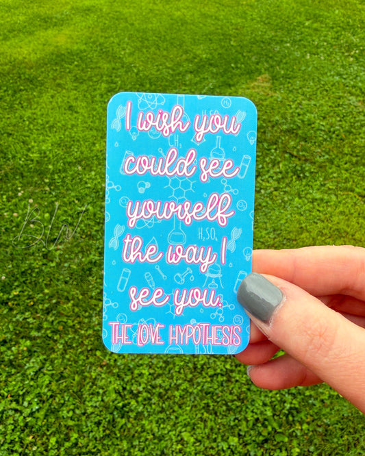 Small Love Hypothesis Bookmarks | Licensed Ali Hazelwood